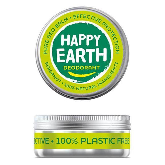 Happy Earth Pure deodorant balm bergamot 45g