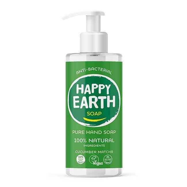 Happy Earth Pure hand soap cucumber matcha 300ml