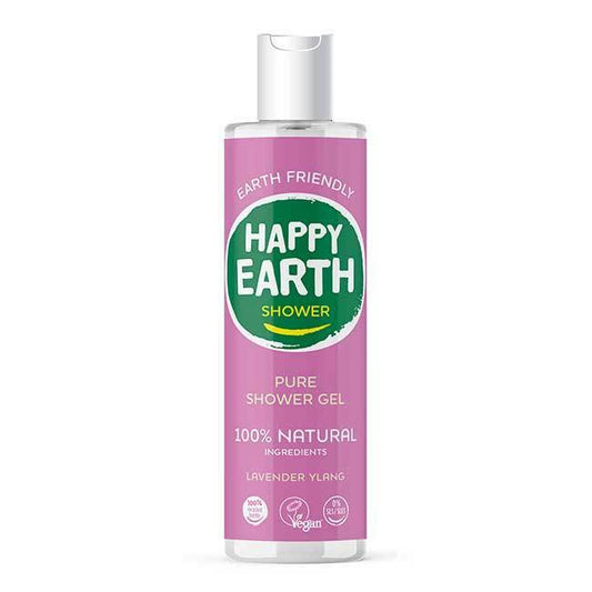 Happy Earth Pure shower gel lavender ylang 300ml