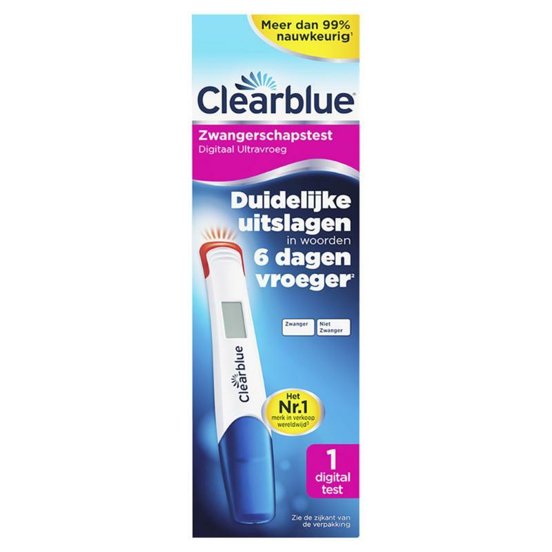 Clearblue Digital 6D ultra early 1st