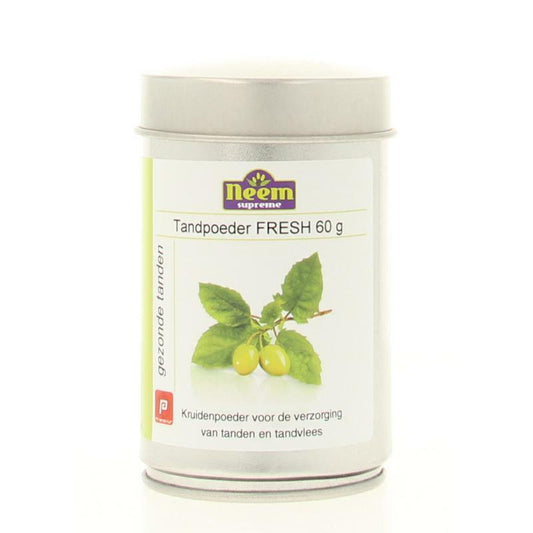 Holisan Supreme tandpoeder fresh 60g