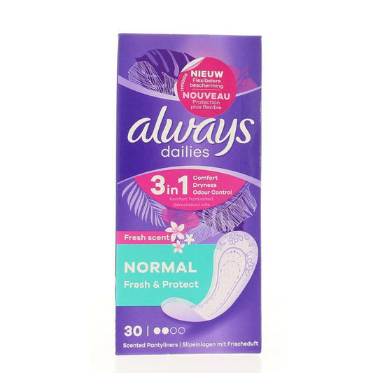 Always Dailies fresh & protect normal 30st