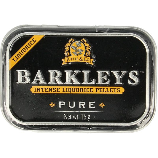 Barkleys Liquorice pellets pure 16g