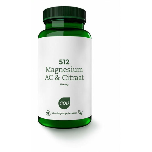 AOV 512 Magnesium AC & citraat 150 mg 60tb