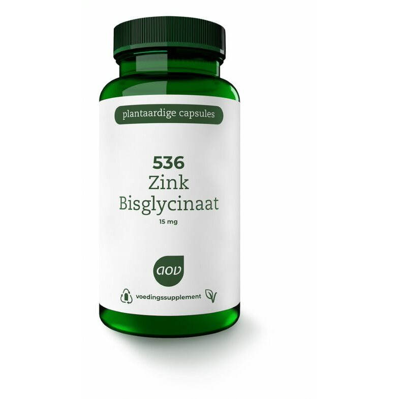 AOV 536 Zink bisglycinaat 15 mg 120vc