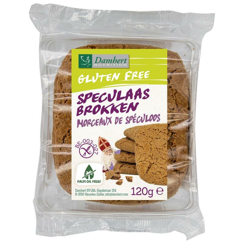 Damhert Speculaasbrok glutenvrij 120g