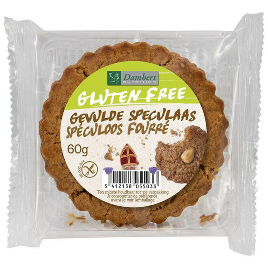 Damhert Gevulde speculoos glutenvrij 60g