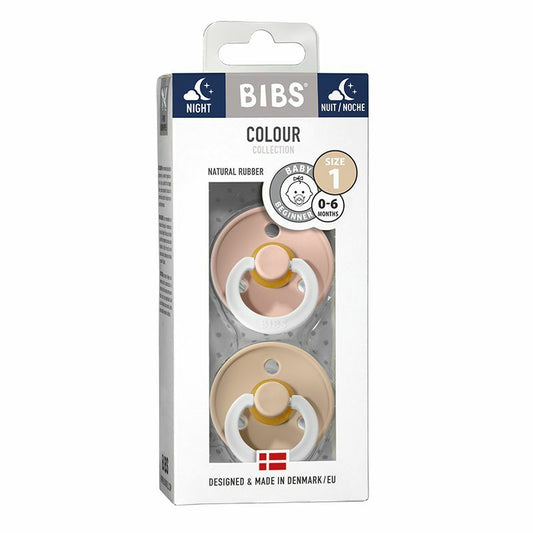 Bibs Fopspeen blush night/vanille maat 2 2st