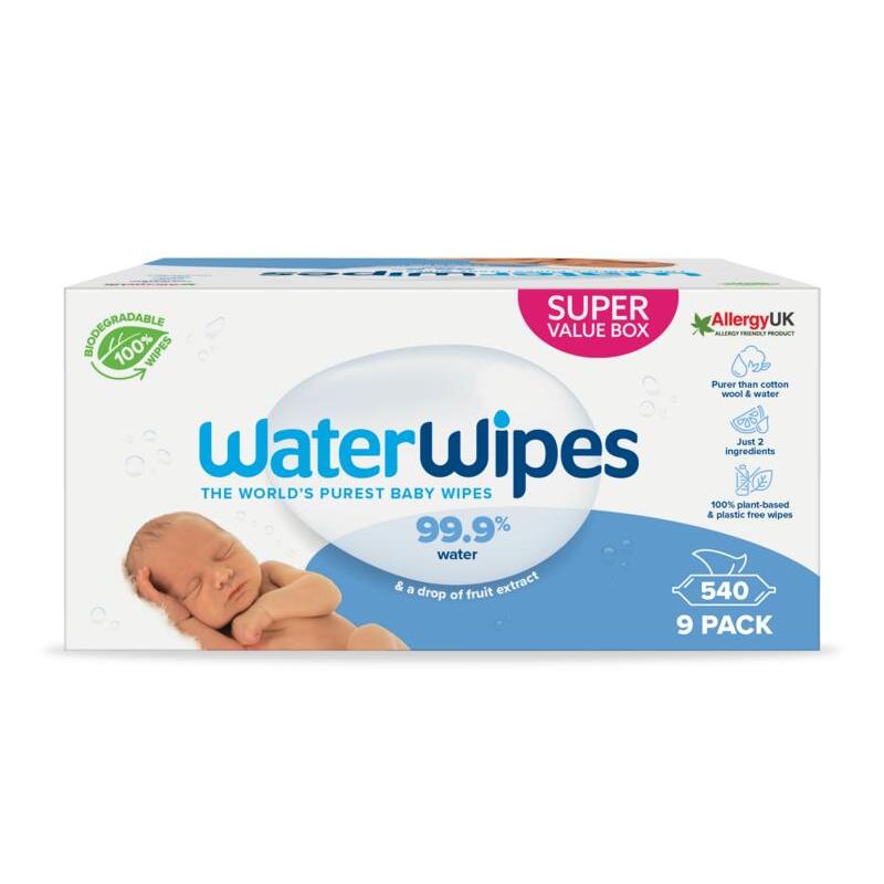 Waterwipes Babydoekjes 9-pak 540st