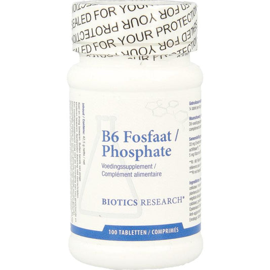 Biotics Vitamine B6 fosfaat 100tb