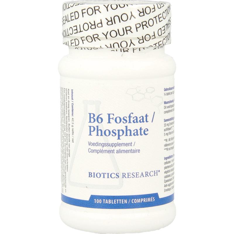 Biotics Vitamine B6 fosfaat 100tb