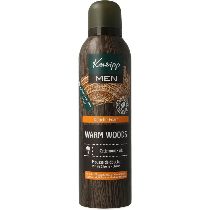 Kneipp Douchefoam warm woods 200ml