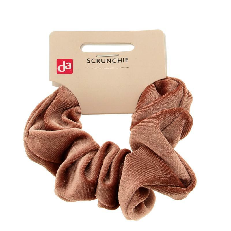 DA Scrunchie velvet roze 1st