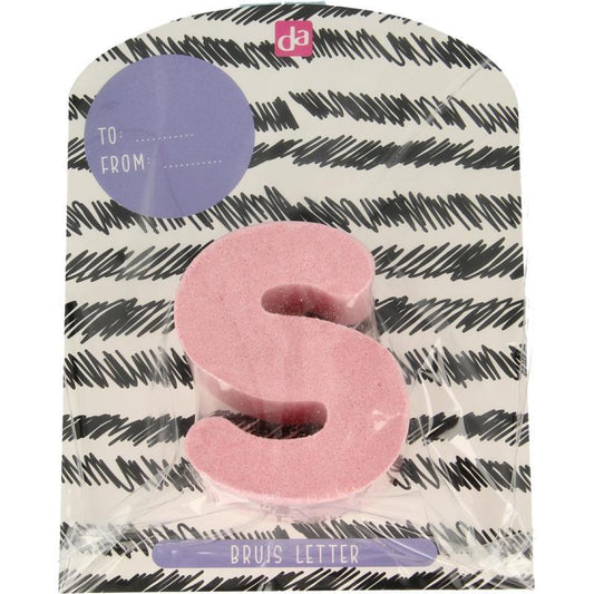 DA Bruisletter S roze from to 1st
