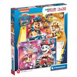 Merkloos Clementoni Paw Patrol The Movie puzzel 2 x 20 st 1st