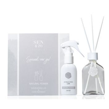 Sen & Zo Cadeauset nat power homefragrance & carspray 1set
