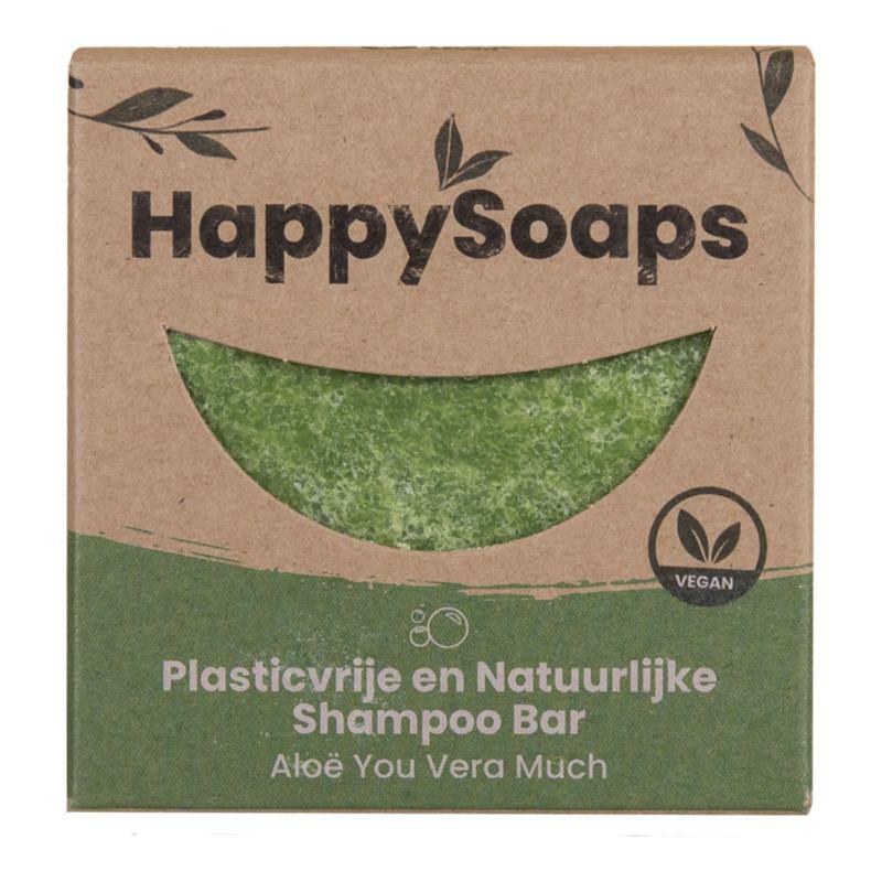 Happysoaps Shampoo bar aloe you vera much 70g