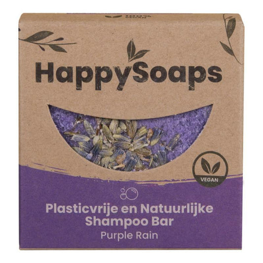 Happysoaps Shampoo bar purple rain 70g