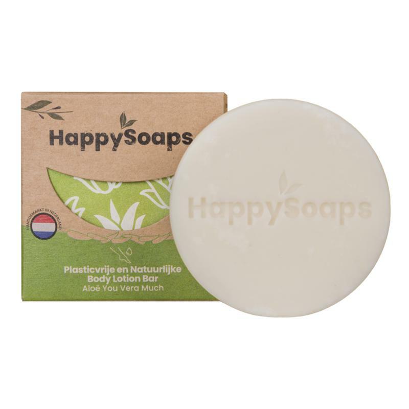 Happysoaps Bodylotion bar aloe you vera much 65g