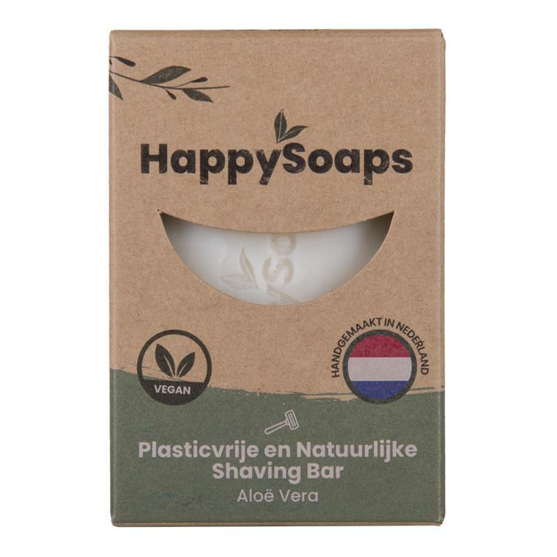 Happysoaps Shaving bar aloe vera 70g