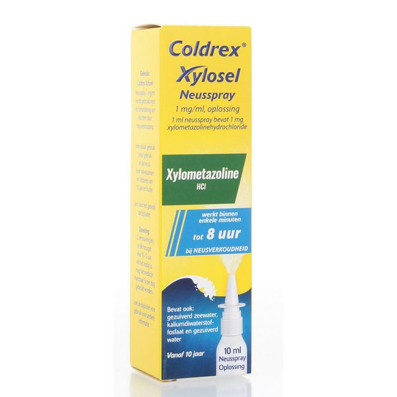 Coldrex Neusspray xylometazoline 1 mg/ml 10ml