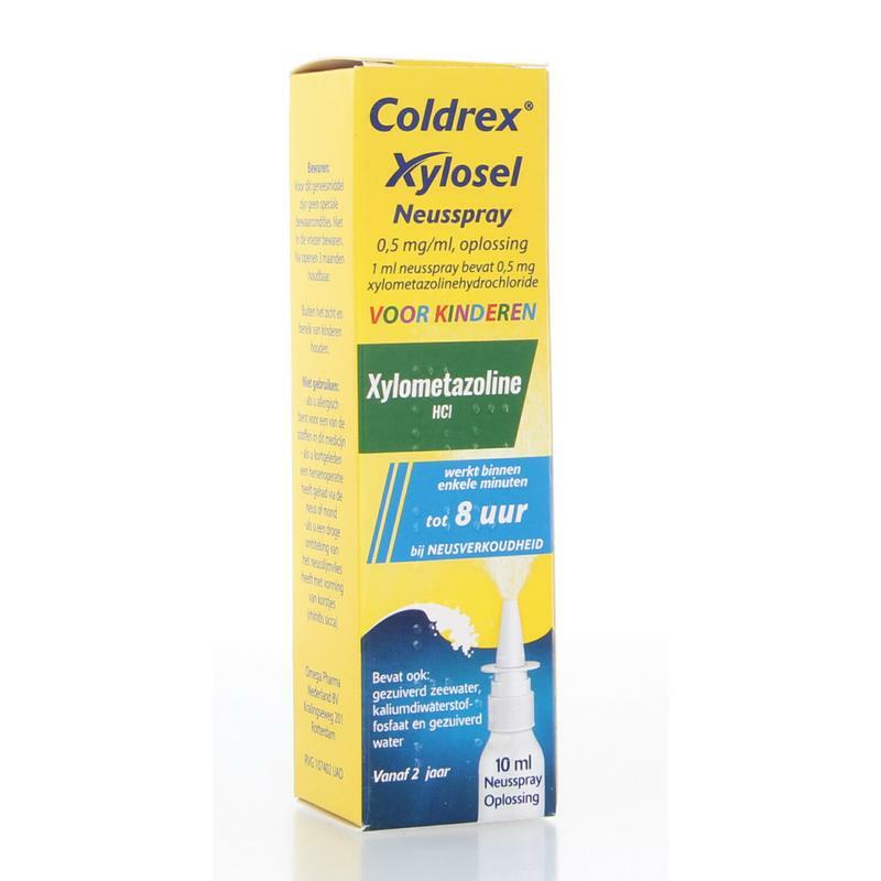 Coldrex Neusspray xylometazoline 0.5 mg/ml 10ml