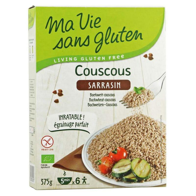 Ma Vie Sans Couscous van mais & rijst glutenvrij bio 375g