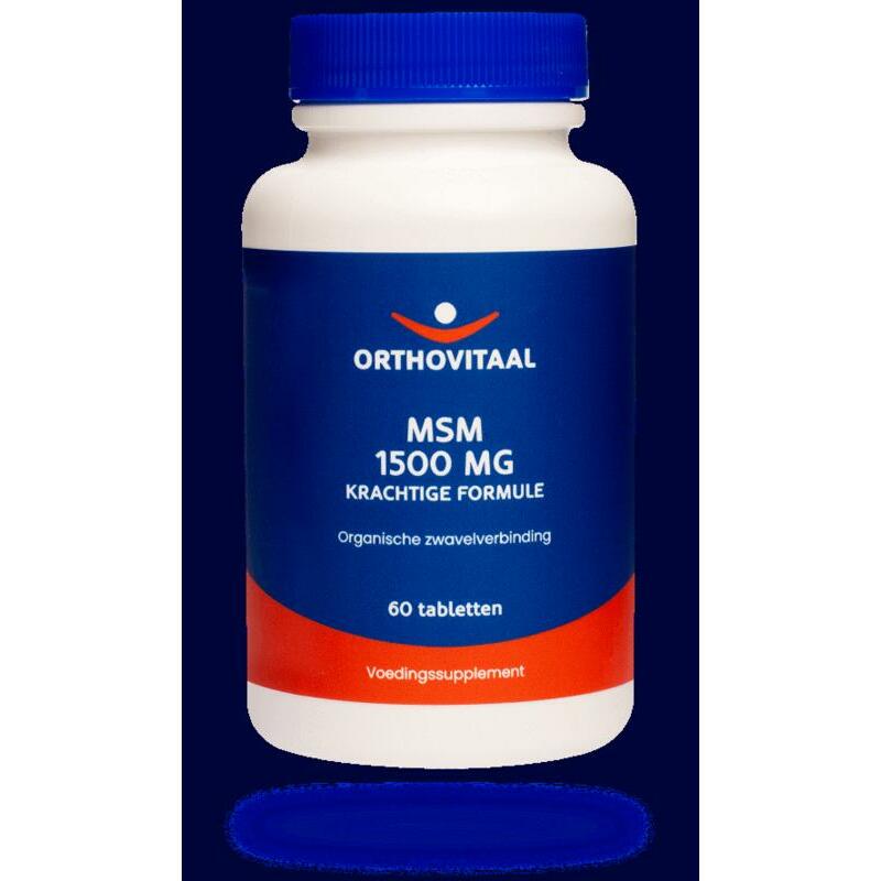 Orthovitaal MSM 1500 mg 60tb