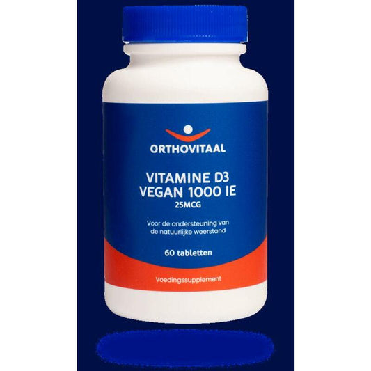 Orthovitaal Vitamine D3 1000ie vegan 60tb