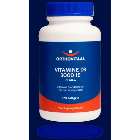 Orthovitaal Vitamine D3 3000IE 120sft