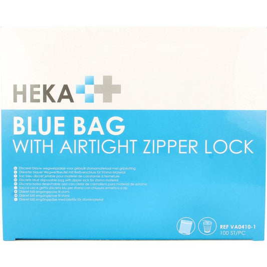 Heka Bluebag stoma gripzak 100st