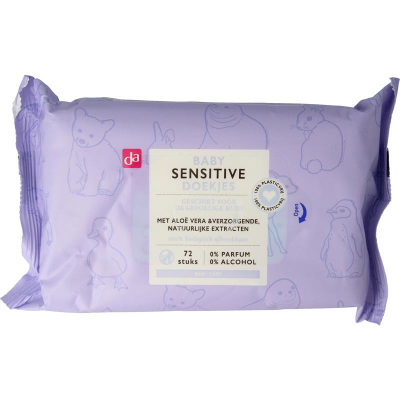 DA Baby doekjes sensitive 72st