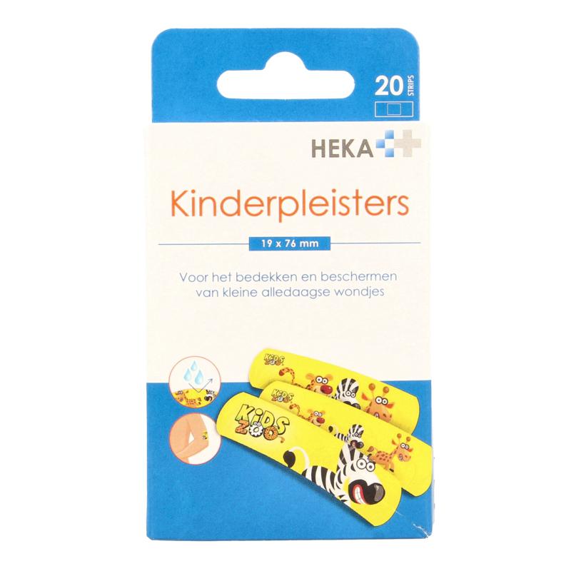 Heka Kinderpleister 19 x 76mm 20st