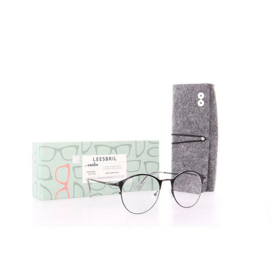 DA Leesbril Janis shiny black/black +3 1st