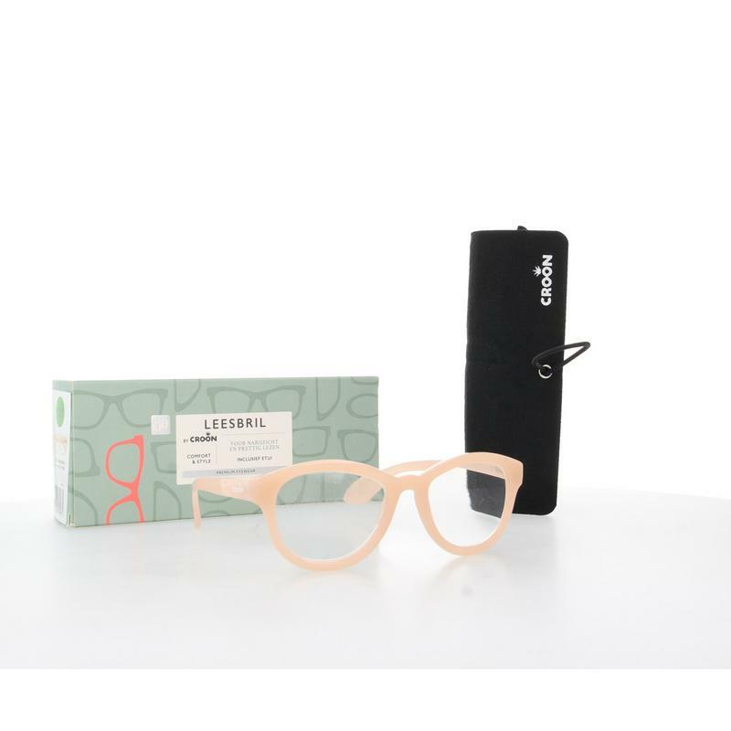 DA Leesbril Madonna Milky pink +1 1st