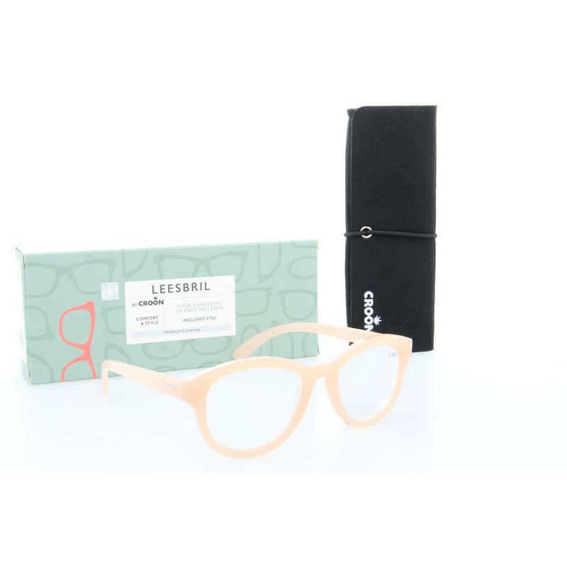 DA Leesbril Madonna milky pink +3 1st