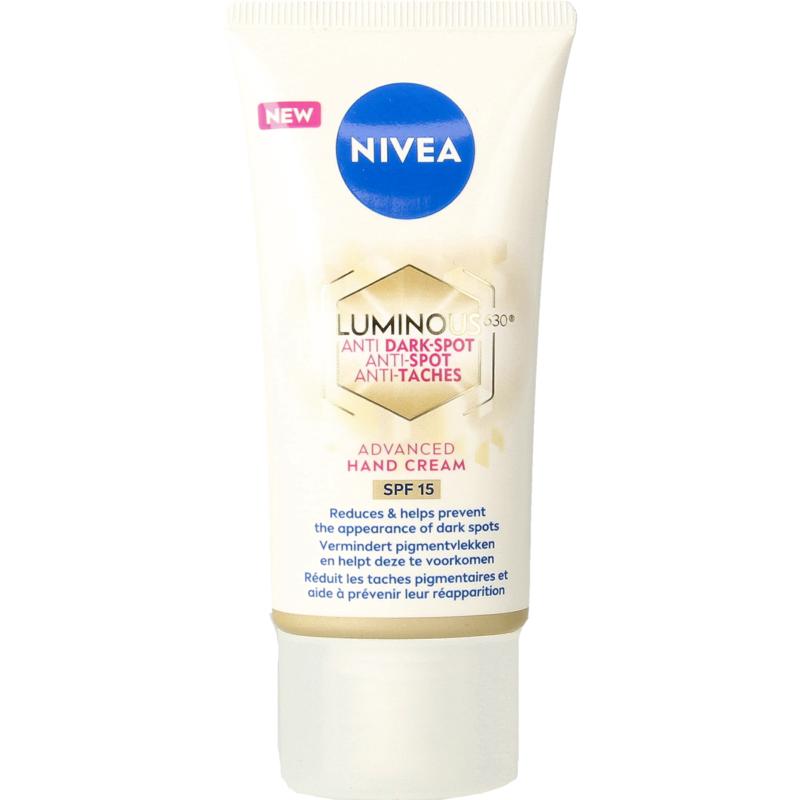 Nivea Luminous360 anti spot handcreme SPF15 50ml