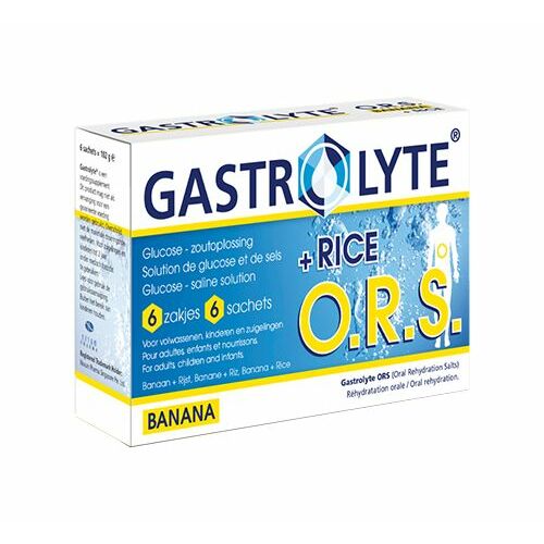 Gastrolyte O.R.S. rijst/banaan 6sach