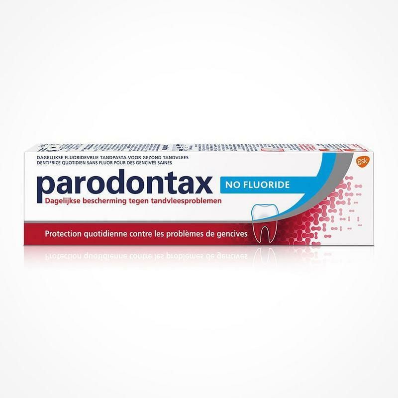 Parodontax Tandpasta fluor free 75ml