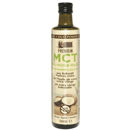 Amanprana MCT olie premium duo power 500ml