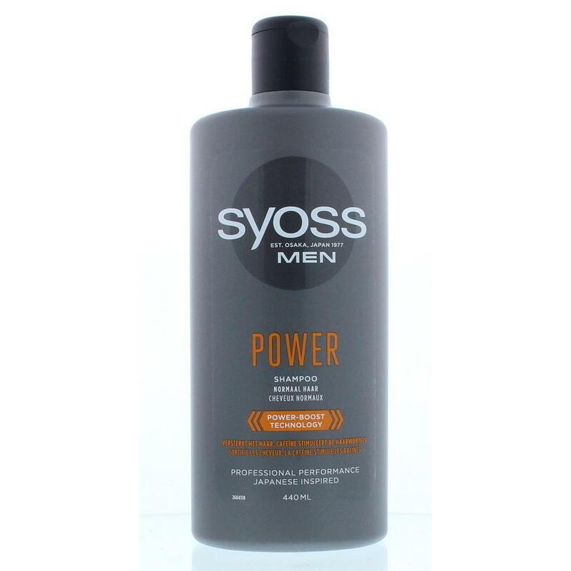 Syoss Shampoo men power & strength 440ml