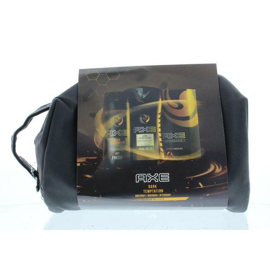 AXE Geschenkverpakking dark temptation washbag 1set