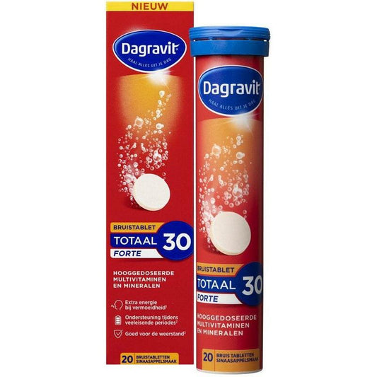 Dagravit Totaal 30 forte bruis 20brt