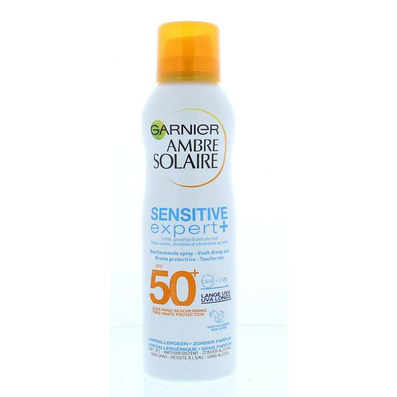 Garnier Ambre solaire sensitive expert spray SPF50+ 200ml