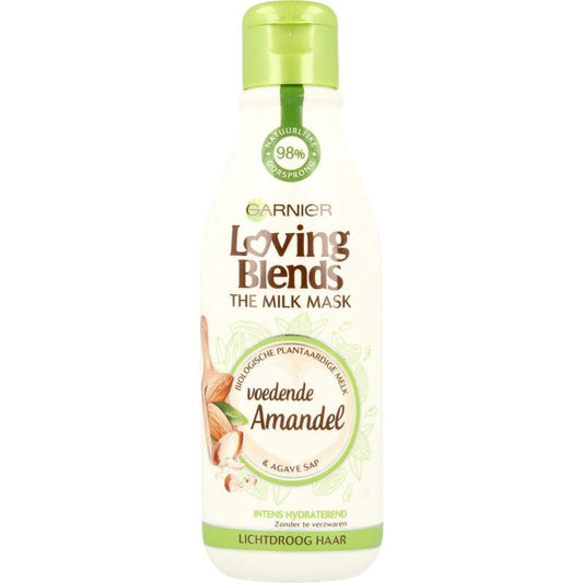 Garnier Loving blends milkmask amandel voedend 250ml