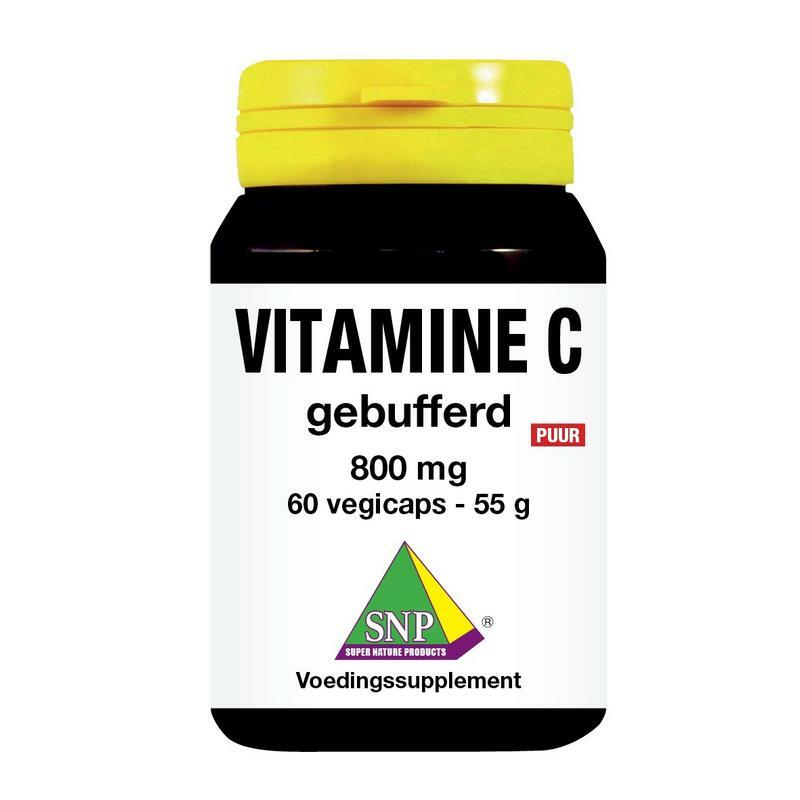 SNP Vitamine C 800 mg gebufferd puur 60vc