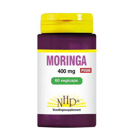 NHP Moringa 400 mg puur 60vc