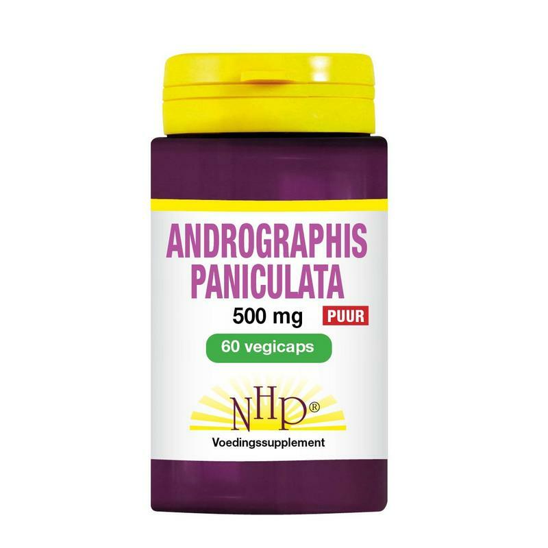 NHP Andrographis paniculata 500 mg puur 60vc