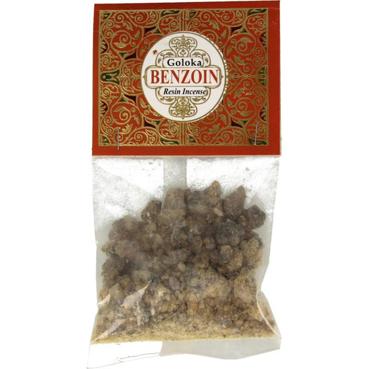 Goloka Resin incense benzoin 30g