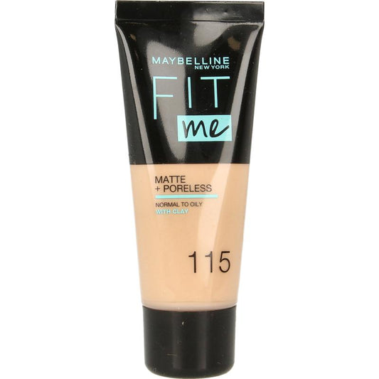 Maybelline Fit Me matte & poreless foundation 115 ivory 1st